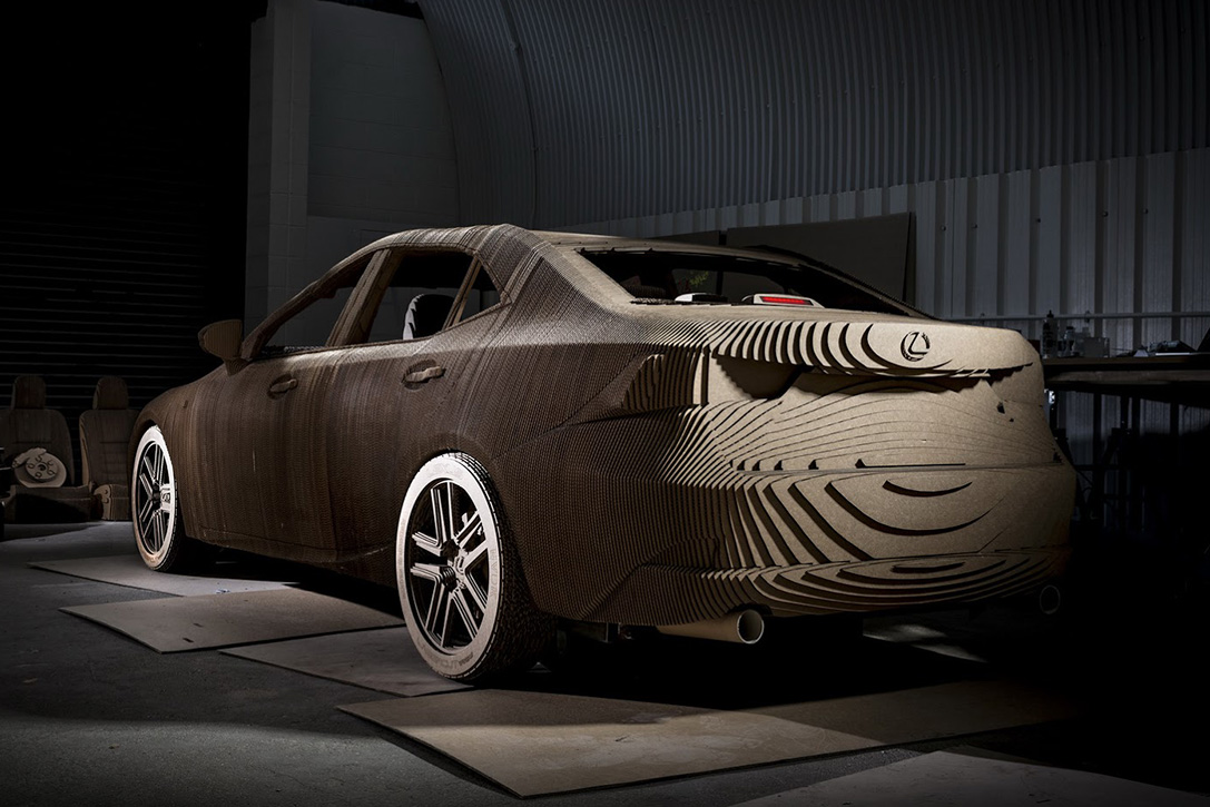 Lexus-Origami-Cardboard-Car-3